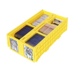 BCW Collectible Card Bin - Yellow 1600ct