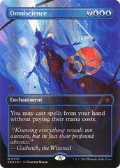 Omniscience - Mana Foil - Borderless