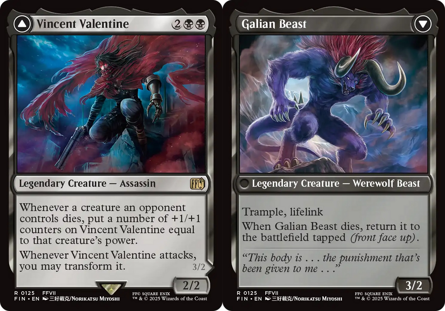 Vincent Valentine // Galian Beast