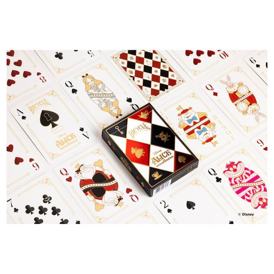 Bicycle Playing Cards - Alice in Wonderland