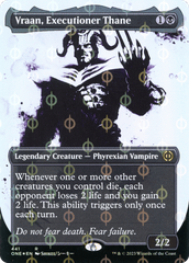 Vraan, Executioner Thane - Step-and-Compleat Foil - Borderless Showcase