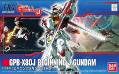 HG 1/144 GPB-X80J Beginning J Gundam