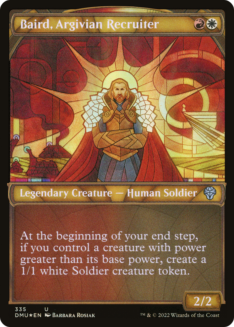 Baird, Argivian Recruiter - Textured Foil