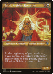 Baird, Argivian Recruiter - Textured Foil