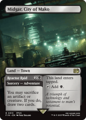 Midgar, City of Mako // Reactor Raid - Foil - Borderless