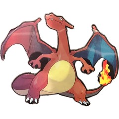 Charizard 3D Sticker