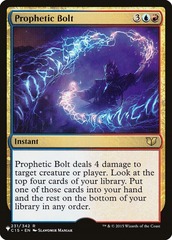 Prophetic Bolt - Commander 2015