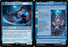 Jill, Shiva's Dominant // Shiva, Warden of Ice - Foil