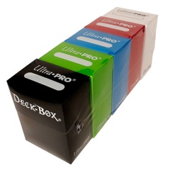 Ultra Pro - Deck Box Bundle - Black, Blue, Green, Red & White