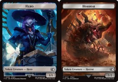 Hero (0006) // Horror (0013) Double-Sided Token