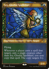 Ivy, Gleeful Spellthief - Textured Foil