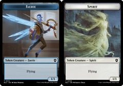 Faerie (0012) // Spirit (0009) Double-Sided Token