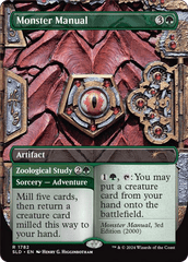 Monster Manual // Zoological Study (1782) Secret Lair - Rainbow Foil