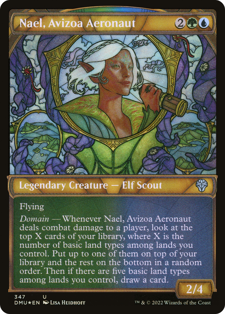 Nael, Avizoa Aeronaut - Textured Foil