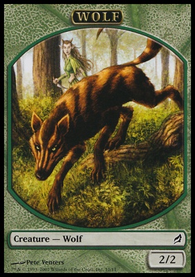 Wolf - Lorwyn Token