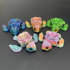 3D Printed Flower Turtles (2)