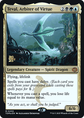 Teval, Arbiter of Virtue - Foil - Prerelease Promo