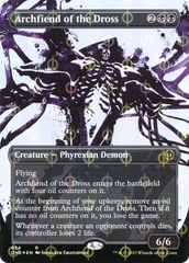 Archfiend of the Dross - Step-and-Compleat Foil - Borderless Showcase