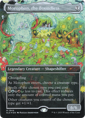 Morophon, the Boundless (1944) Secret Lair - Display Commander - Thick Stock - Foil