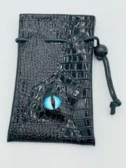 Dragon's Eye Dice Bag - Blue