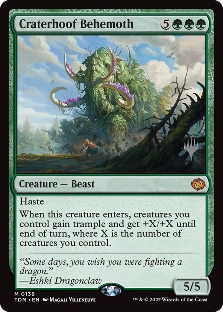 Craterhoof Behemoth - Promo Pack