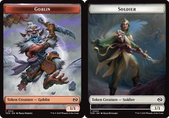 Goblin (0012) // Soldier (0004) Double-sided Token
