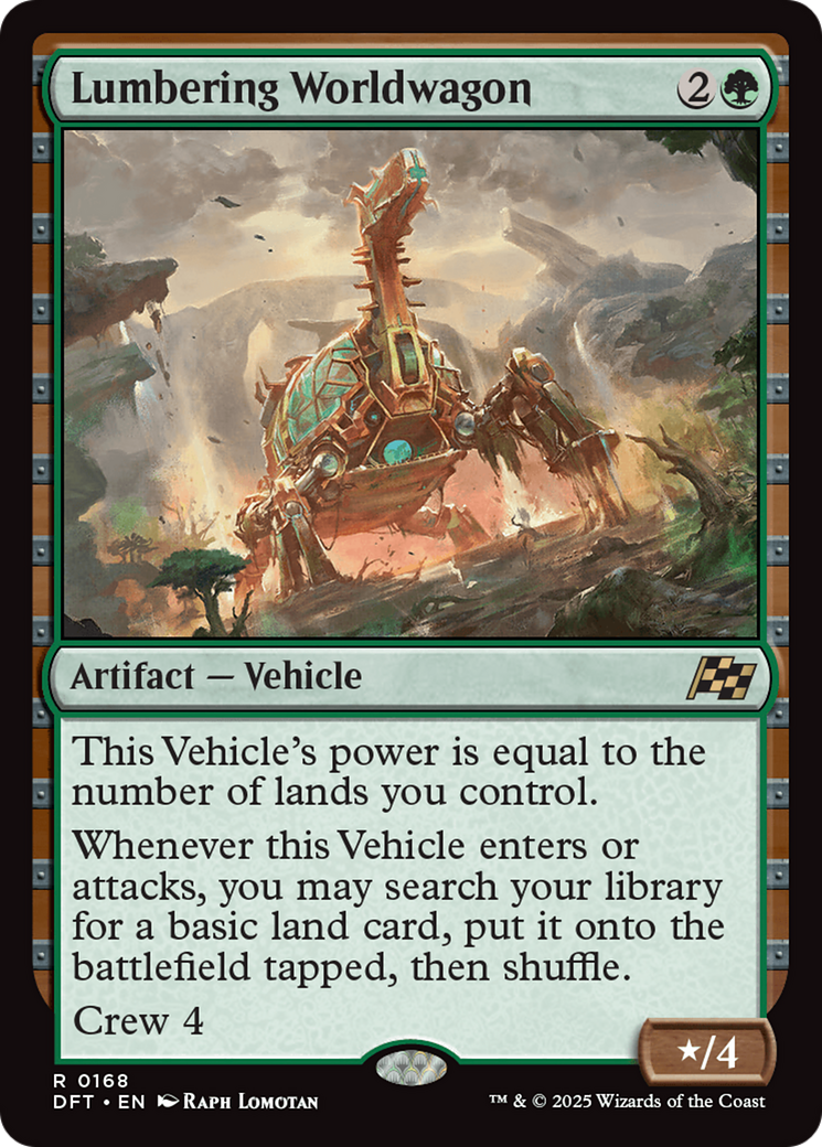 Lumbering Worldwagon - Foil