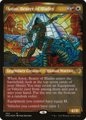 Astor, Bearer of Blades - Textured Foil