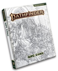 Pathfinder - Second Edition - NPC Core - Sketch Cover