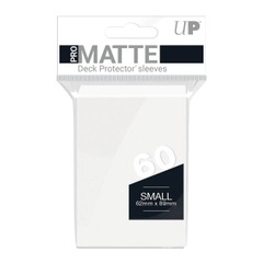 Ultra Pro - Small Sleeves - Matte White (60ct)