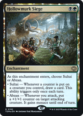 Hollowmurk Siege - Foil - Prerelease Promo