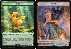 Bird (0017) // Hero (0009) Double-Sided Token
