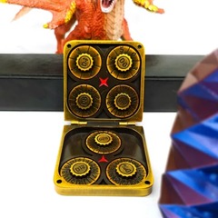 TEG - Bronze All-in-One Metal Dice Pocket-Spinner