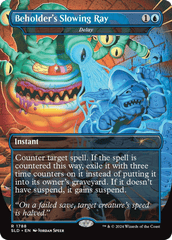 Beholder's Slowing Ray - Delay (1788) Secret Lair - Rainbow Foil