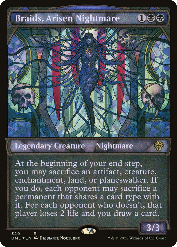 Braids, Arisen Nightmare - Textured Foil
