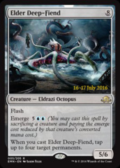 Elder Deep-Fiend - Foil - Prerelease Promo