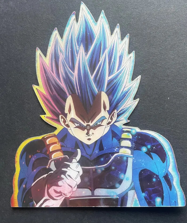 Vegeta 3D Sticker