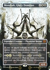 Mondrak, Glory Dominus - Step-and-Compleat Foil - Borderless Showcase
