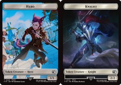 Hero (0003) // Knight (0010) Double-Sided Token