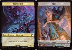 Elemental (0021) // Hero (0009) Double-Sided Token
