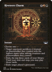 Riveteers Charm - Gilded Foil