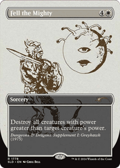 Fell the Mighty (1778) Secret Lair - Rainbow Foil