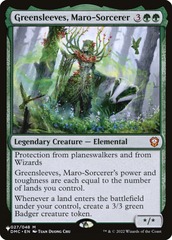 Greensleeves, Maro-Sorcerer - Commander: Dominaria United