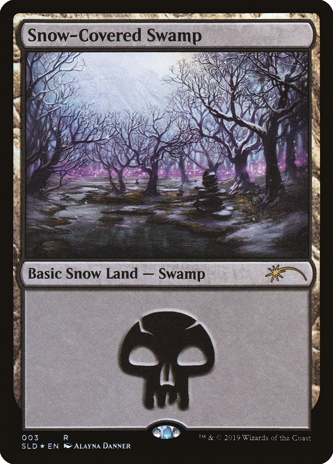 Snow-Covered Swamp (003) - Foil