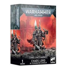 43-12 Chaos Space Marines: Chaos Lord in Terminator Armour