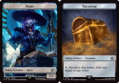 Hero (0006) // Treasure (0023) Double-Sided Token