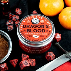 Dragon's Blood Gaming Candle - 2oz