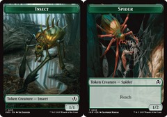 Insect (0015) // Spider (0016) Double-Sided Token