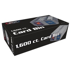 BCW Collectible Card Bin - Grey 1600ct