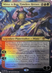 Minsc & Boo, Timeless Heroes (0879) Secret Lair - Rainbow Foil